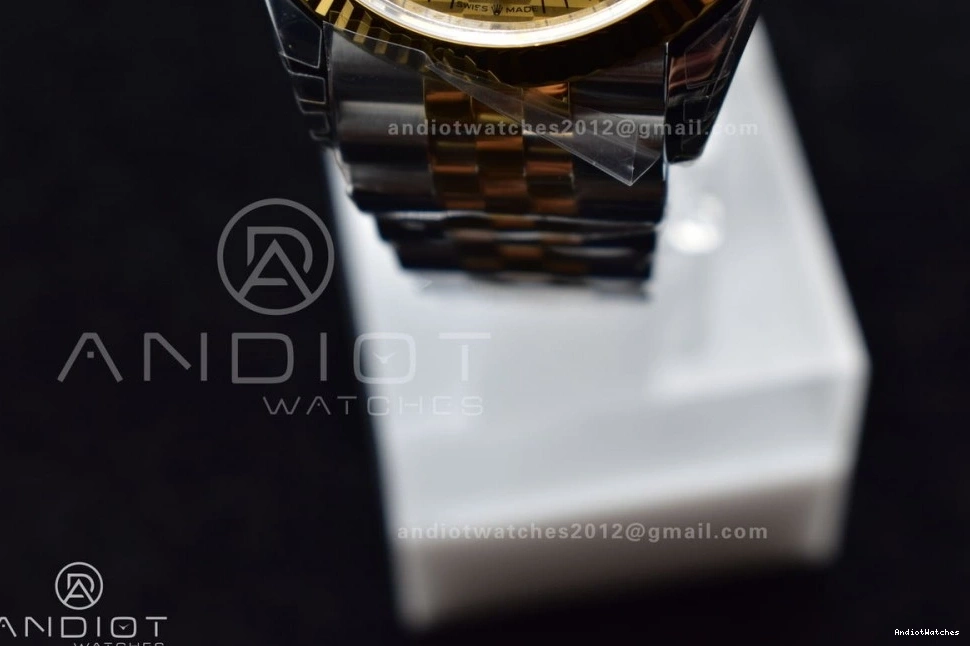 on Bracelet 36 Best 126231 DateJust 1:1 592 Jubilee Steel 904L Dial SS VS YG VSF Textured Elegant Edition Gold 0129